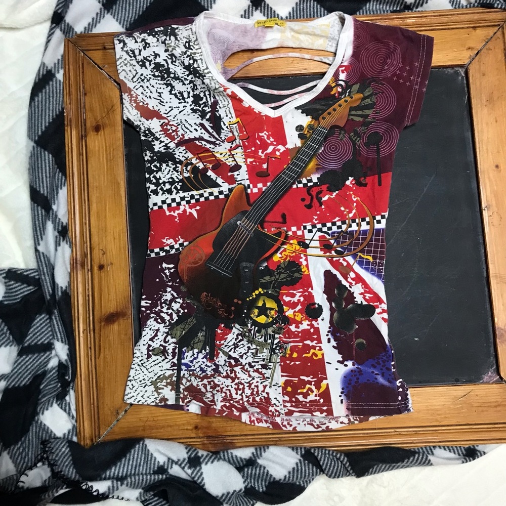 Rock on tee